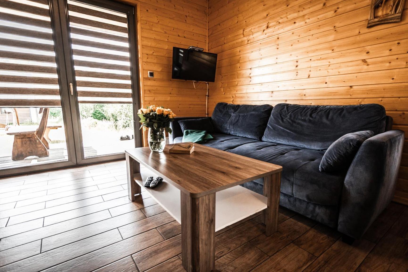 Osada Skoczkowo Komfortowe Domki Z Jacuzzi Nad Jeziorem- Sauna- Balia- Prywatny Staw Wedkarski Podiazy エクステリア 写真